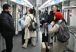 Gayrettepe-İstanbul Havalimanı-Arnavutköy hattını bir günde 44 bin 467 yolcu kullandı