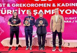 U20 Kadınlar Güreş Türkiye Şampiyonası tamamlandı