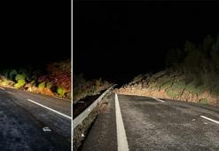 İstanbul- İzmir Otoyolu toprak kayması nedeniyle ulaşıma kapandı