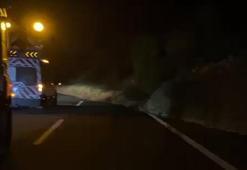 Toprak kayması nedeniyle kapanan İstanbul-İzmir Otoyolu trafiğe açıldı