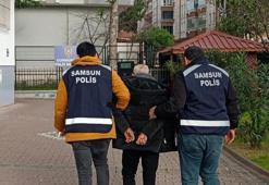 Samsun'da 35 yıl hapis cezası bulunan firari hükümlü yakalandı