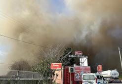 Sakarya'da şekerleme fabrikasında yangın