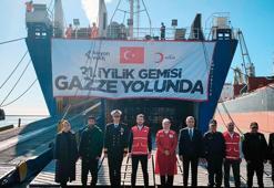 En büyük iyilik gemisi, Gazze’ye uğurlandı