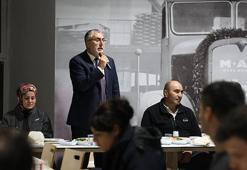 Bakan Işıkhan, işçilerle iftar yaptı