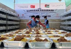 Vakıflar Genel Müdürlüğü ve TDV'den Gazze'de 20 bin kişilik iftar desteği
