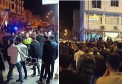 Mardin'de tekmeli, kovalı ve fırçalı kavga kamerada: 3 yaralı