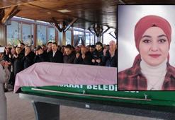 Eski eşinin öldürdüğü Kübra, toprağa verildi