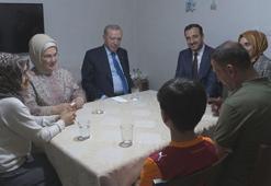 Cumhurbaşkanı Erdoğan, Kayacık ailesi ile iftar yaptı