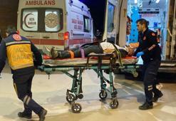 Bursa'da kamyon kasasından düşen işçi yaralandı