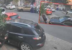 Kağıthane’de düştüğü araç üzerinden geçip duvara sıkıştırdı: Sinema gibi