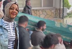 Çatalca'da eşi tarafından öldürülen Gülten Ürkmez son yolculuğuna uğurlandı