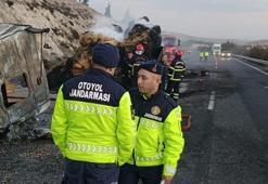 Şanlıurfa’da aynı istikamette giden iki TIR çarpıştı: 1 ölü