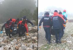 Aydın’da uçurumda erkek cesedi bulundu