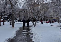 Ardahan, beyaza büründü