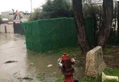 'İZSU Atık Su Pompa İstasyonu'ndan taşan kanalizasyon suları Tahtalı Barajı'na karışıyo