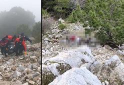 Uçurumda bulunan cesetle ilgili eşi ve oğlu dahil 9 gözaltı