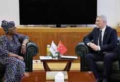 Bakan Bolat, Dünya Ticaret Örgütü Genel Direktörü Okonjo-Iweala ile görüştü
