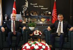 TBMM Başkanı Kurtulmuş'tan Özgür Özel'e ziyaret