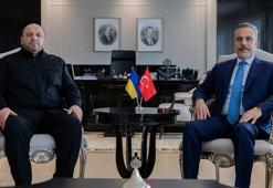 Bakan Fidan, Ukrayna Milli Güvenlik Konseyi Sekreteri Umerov ile görüştü