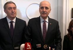 TBMM Başkanı Kurtulmuş'tan DEM Parti'ye ziyaret