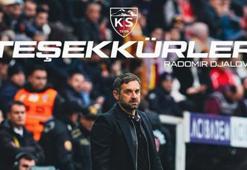 Zecorner Kayserispor, teknik direktör Radomir Djalovic ile yollarını ayırdı