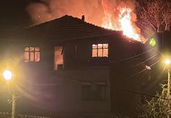 Karabük'te 3 katlı müstakil ev yandı; 1 kişi dumandan etkilendi