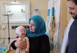 5 aylık Ömer’in erken kaynayan kafatası 3 saatlik ameliyatla düzeltildi