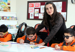 Van'ın engelleri aşan sınıfı