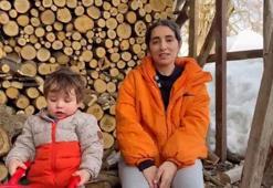 Evlenip Tunceli’ye yerleşti, köy hayatına 2 yaşındaki oğlu Güneş'i de alıştırıyor