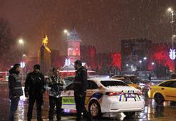 Kayseri’de kar yağışı