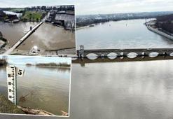 Edirne’de nehirlerin debileri düşüyor