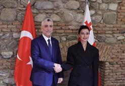 Bakan Bolat, Gürcistan Ekonomi ve Sürdürülebilir Kalkınma Bakanı Kvrivishvili ile görüştü
