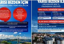 'Yarısı Bizden' kampanyasında vatandaşlara 'riskli yapı' kolaylığı