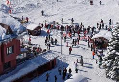 Uludağ'da hafta sonu yoğunluğu