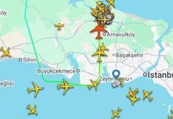 Ülkeler hava sahalarını kapadı, uçaklar İstanbul Havalimanı’na indi