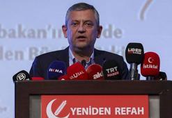CHP Genel Başkanı Özel, Yeniden Refah Partisi'nin düzenlediği iftar programında konuştu