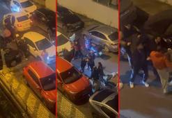 Üsküdar'da sürücülerin ters yön tartışması sopalı kavgaya dönüştü