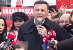 Özgür Çelik, Çağlayan Adliyesi önünde konuştu