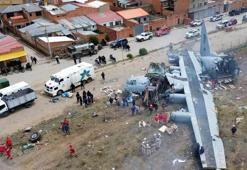 Bolivya'da kargo uçağının düşmesi sonucu hayatını kaybedenlerin sayısı 22'ye yükseldi