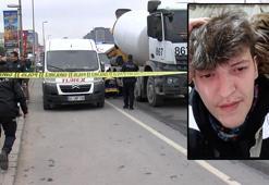 Güngören'de minibüse çarptıktan sonra üzerinden beton mikseri geçen motosikletli öldü