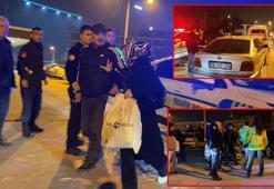 Yüksek sesle müzik dinleyen sürücünün aracı trafikten menedildi; baba polise direndi