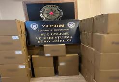 Bursa'da 460 kilo kaçak tütün ile 310 bin makaron ele geçirildi; 2 gözaltı