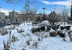 Sivas'ta kar yağışı