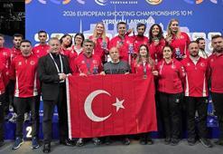 Milli atıcılar Avrupa Şampiyonası’ndan 7 madalya ile döndü