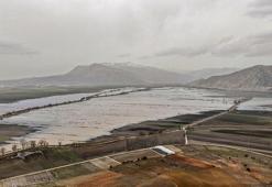 Kurutulan 'antik' göl, son yağışlarla hayat buldu