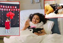 Ameliyatla çenesi boynundan ayrılan Gülşah, artık annesini öpebiliyor