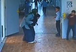 Soluk borusuna yiyecek kaçan öğrenciyi, öğretmeni Heimlich manevrasıyla kurtardı