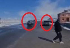 Kara yolunda yarış yapan sürücülere ceza; o anlar kamerada