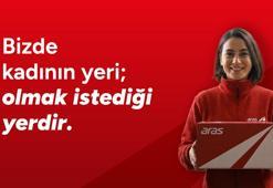 Aras Kargo'dan 8 Mart mesajı: 'Bizde kadının yeri olmak istediği yerdir'