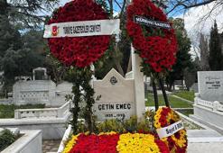 Gazeteci Çetin Emeç ölümünün 36’ıncı yılında mezarı başında anıldı